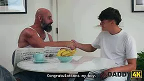 daddy4k teaches old man to hardcore fuck horny young czech teen girlfriend