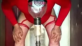 mark wright crossdresser begs public humiliation piss in mouth bottle play then hard ass fuck