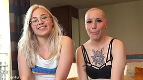Selvaggia and Ivy toy each other's pussies to orgasm