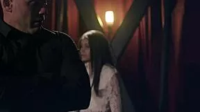 tiny milf whipped then railed hard by mature bf in garage