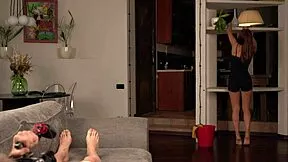 Sit on my big cock backstage or lose your job slut