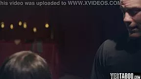 tiny milf whipped then railed hard by mature bf in garage