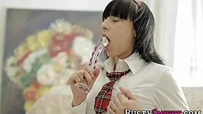 busty euro teens gangbanged and facialized in hd threesome 😍🍆💦