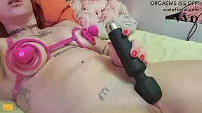 vvd bikini unboxing leads to big natural tits nipple orgasm explosion