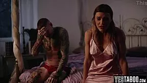 big boobs russian milf gets bent over doggystyle creampied by strangers while boyfriend watches