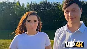 gf gets picked up outdoors by old dude for sneaky cheating fuck while cuck waits back home