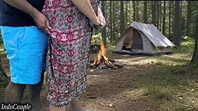 boss fucks cute indian housewife's hairy pussy while husband waits