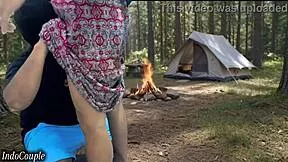 boss fucks cute indian housewife's hairy pussy while husband waits