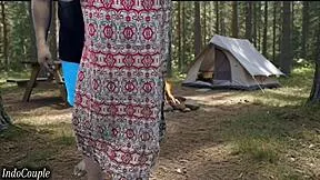 boss fucks cute indian housewife's hairy pussy while husband waits