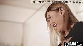 big boobs russian milf gets bent over doggystyle creampied by strangers while boyfriend watches