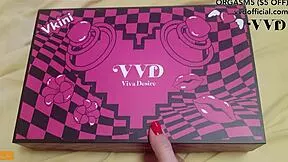 vvd bikini unboxing leads to big natural tits nipple orgasm explosion