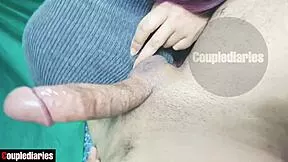 His Monster Cock's Too Massive for My Tiny Tits and Mouth—Devouring Balls!