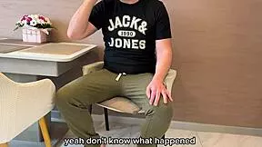 real cheating: fuck my wife's silly friend pov while she's away, russian amateur with english subs