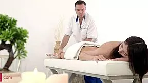 ashly rabbit enjoys sensual massage turning into deep creampie finish