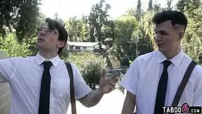 Can Young Religious Studs Convert Huge Tits Granny Dee Williams with Monster Cocks?