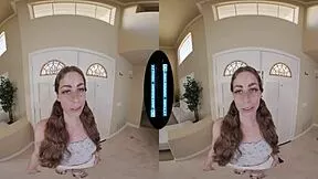 girl next door renee rose with pigtails bends over for pov doggystyle hardcore fuck