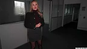French Realtor Wife's Ass Seals Deal with DP?