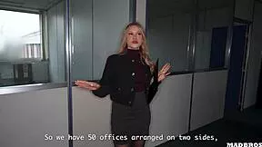 French Realtor Wife's Ass Seals Deal with DP?