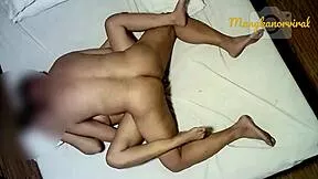 oh god, pinay student's tight pussy squirts on huge cock closeup