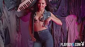 adriana chechik playboy softcore striptease