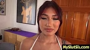stepsis sucks my cock for cooking tips god she's tight 😩