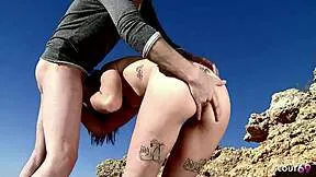 hey slim goth girl with tiny tits wanna risk public beach fuck bent over doggystyle till facial cumshot on your emo face??