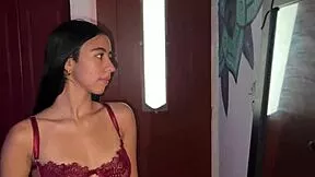 caught latina model in lingerie now fuck her juicy ass