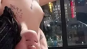 me n my goth gf makin love rough her big tits n ass shakin pt 2