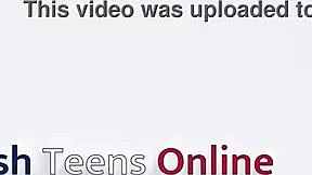 The equestrian redhead corners her bratty college student, crop in hand, delivering stinging femdom punishment to her bare ass