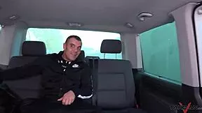 divorced busty teen fucks stranger in taxi now?!