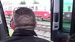 divorced busty teen fucks stranger in taxi now?!