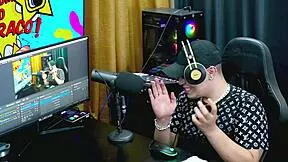 ruan handcuffs pri melancia's arms kisses her grabs wet pussy in shack podcast