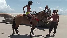 imagine mmf outdoor with seductive muse's hairy latina pussy stretched by big cocks