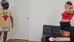 Agatha mama brazilian milf big tits anal creampie with delivery guy accepts xerecard no cash quickie