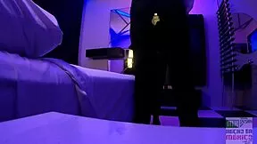 La Secretaria Cuckold Rides Monster Cock Before Husband's Eyes