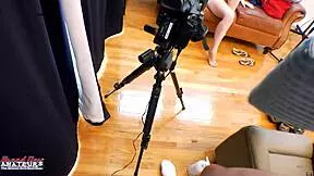 Curvy Brunette Coed Astrid Sloppy Rimjobs Greedy Cum Swallow