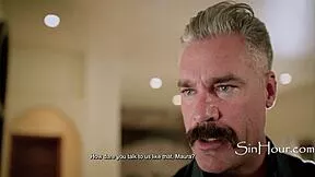 Feels so wrong but stepdaughter craves becoming family anal cum dump in rough gangbang double penetration with reagan foxx