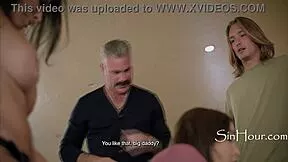 Feels so wrong but stepdaughter craves becoming family anal cum dump in rough gangbang double penetration with reagan foxx