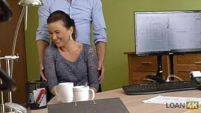 Beautiful French Czech Eurobabe Frances Fingers Licks Blowjobs for Loan in Hidden Casting