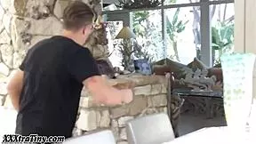 i get facialed by monster cock bendin over my small tits petite body