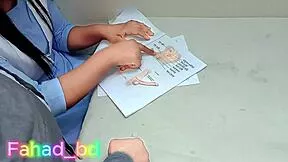 desi college girl gets wet pussy education from daddy in dorm