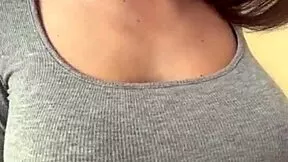 Stepmom's Massive Natural Tits And Pussy Make Me Cum During Massage Lick