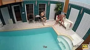 wanna see how this brunette got fingered licked and fucked for cash on hidden cam