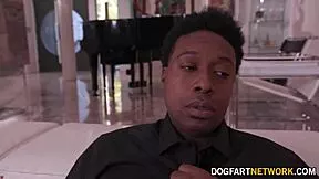 wanna see kylie rocket's feet wrap around that big black cock for footjob and facial