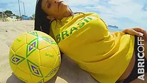 abricoff films fun wet t-shirt lingerie contests with exhibitionist girls in public