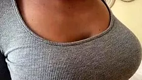 Stepmom's Massive Natural Tits And Pussy Make Me Cum During Massage Lick