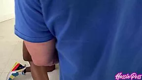 BTS Val Steele stretched wide by first monster BBC!! 🍆😲