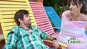 two flat chested horny teens lana smalls jill taylor lose virginity to lucky stepuncle