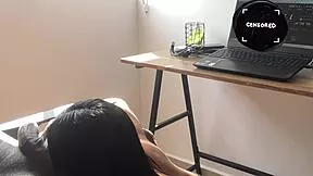 Love sucking thick cock early morning with amateur couple 😍👅💦