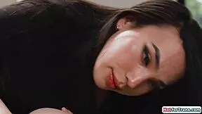 tgirl masseuse kasey kei seduces and takes lesbians deep